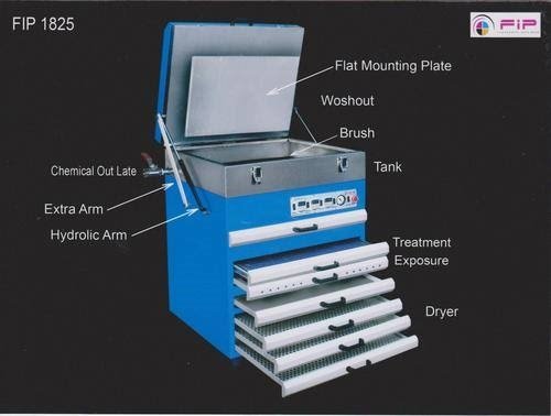 LABEL FLEXO PHOTO POLYMER PLATE MAKING MACHINE