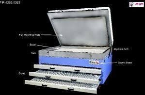 WOVEN SCAK FLEXO PHOTO POLYMER PLATE MAKING MACHINE